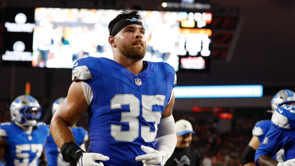 Lions Notes: Several roster moves made ahead of Week 1 vs. New Orleans Saints