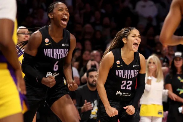 Valkyries use 16 point comeback to sneak by Sparks and clinch #2 seed in WNBA Playoffs