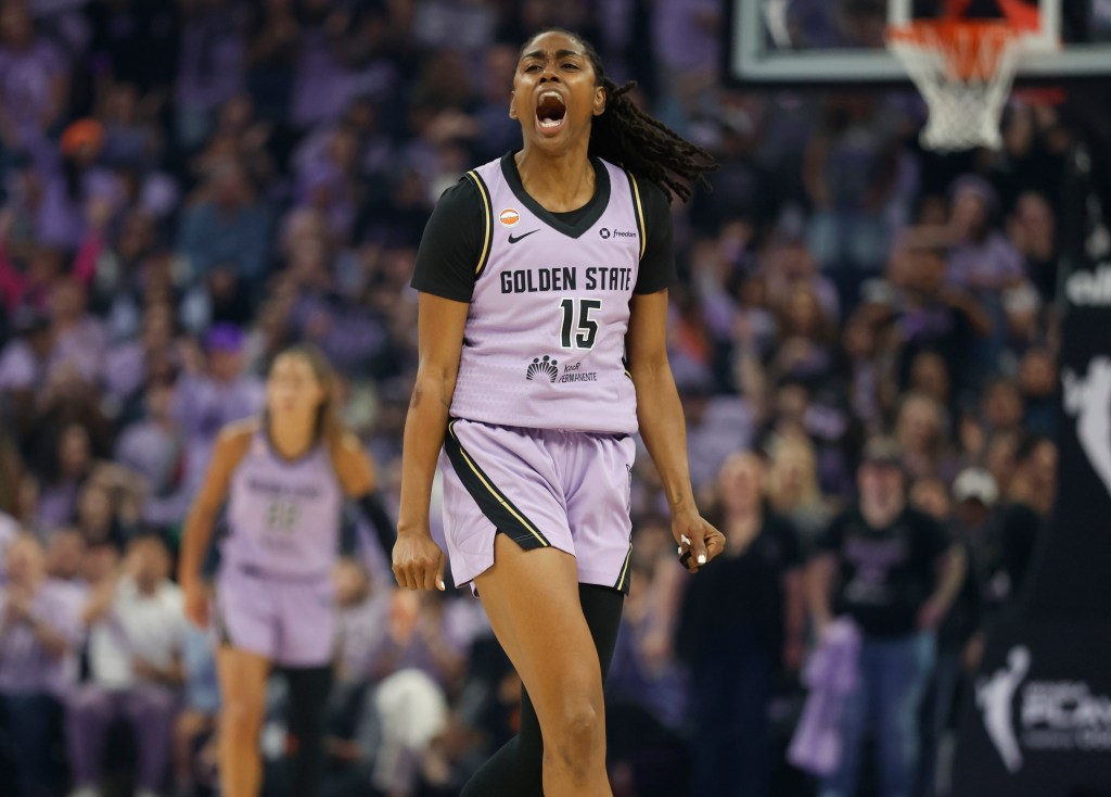 Valkyries set franchise record, blow out Wings to take 1-0 series lead